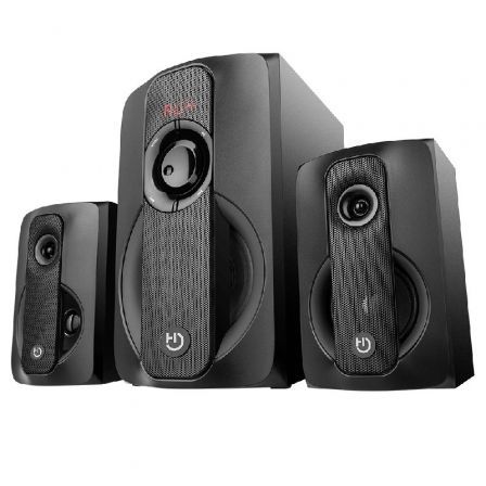 Hiditec H400 Dark Edition Altavoces 2.1 con Bluetooth y 80W Hiditec H400 Dark Edition Altavoces 2.1 con Bluetooth y 80W